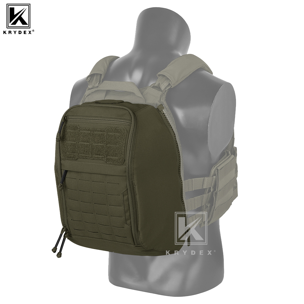 Hydration Vest - Mochila Tática KRYDEX com Painel Zip-on
