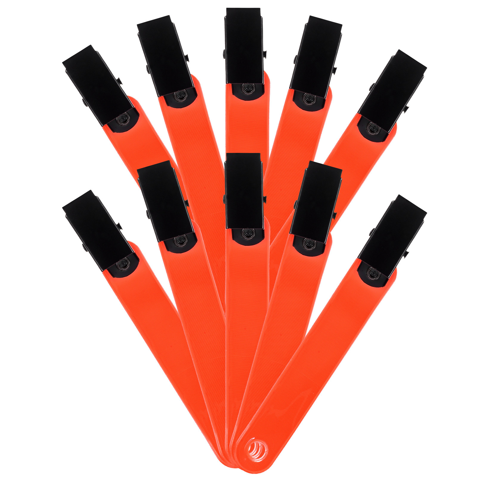 Running Visibility Gear - 12 unidades de faixa fluorescente de
